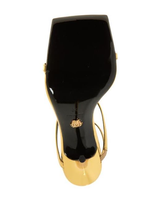 Versace V2025 Chain Metallic Sandal