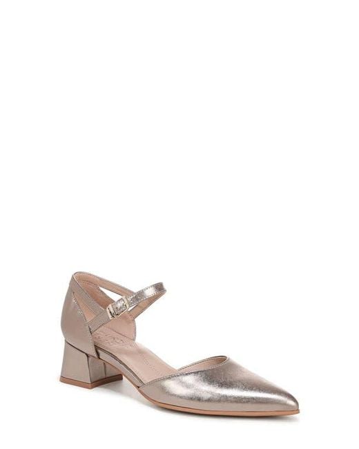 Naturalizer Pink Maddox Ankle Strap Pointed Toe Pump