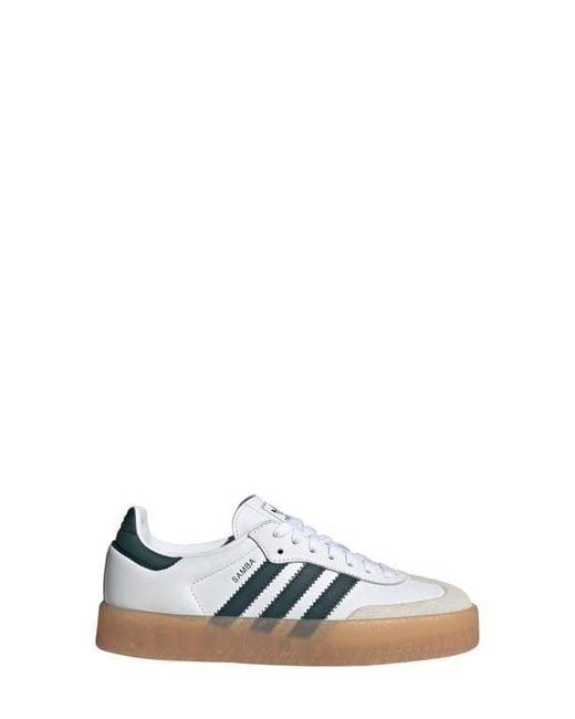 Adidas White Sambae Sneaker