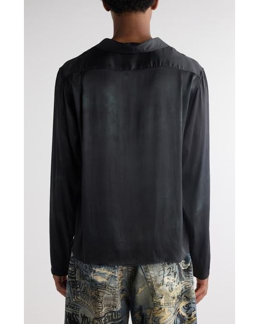 Acne Blue Dc Comics Catwoman Button-Up Shirt for men