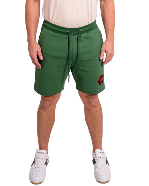 Maceoo Green Acension 84 Drawstring Shorts for men