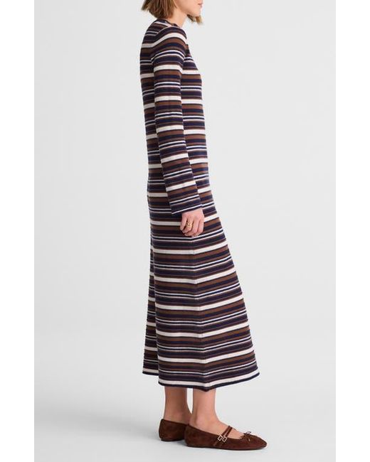 Madewell Crewneck Long Sleeve Merino Wool Sweater Maxi Dress in White | Lyst Madewell Crewneck Long Sleeve Merino Wool Sweater Maxi Dress in White | Lyst