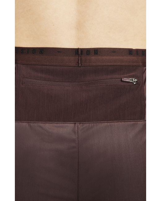 Nike Running Division Stormfit Phenom Water Resistant Pants in Brown