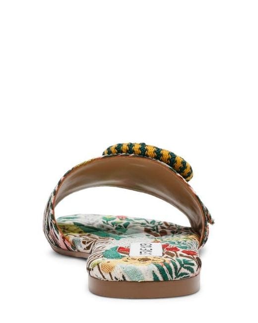 Steve Madden Green Merla Slide Sandal