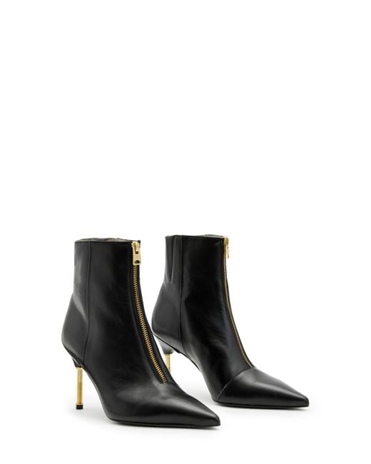 AllSaints Black Natasha Bootie