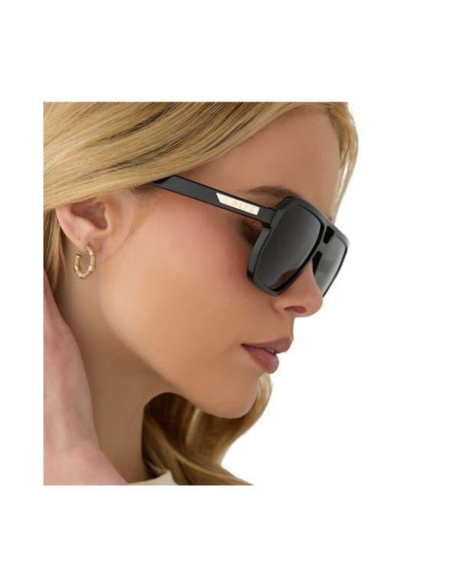 DIFF Gray Cameron 57Mm Polarized Navigator Sunglasses