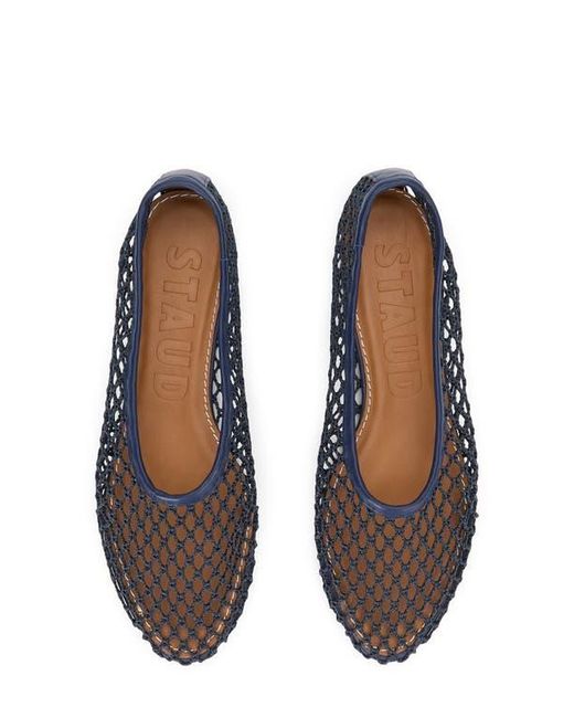 Staud Blue Alba Ballet Flat