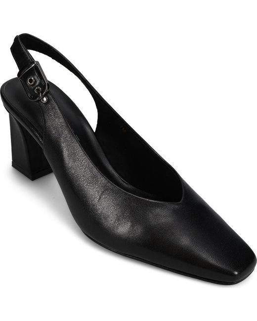 Vaneli Black Faylyn Slingback Pump