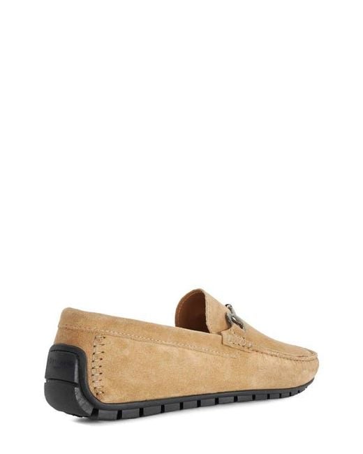 Dune Natural Brackon Bit Loafer for men