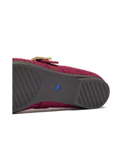 Rothy's Red The Max Buckle Mary Jane