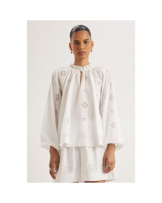 Merlette White Manon Top