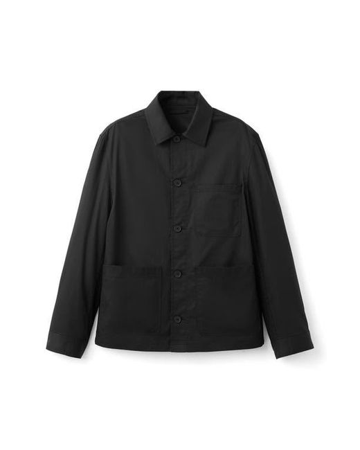 Mango Black Patch Pocket Jacket for men