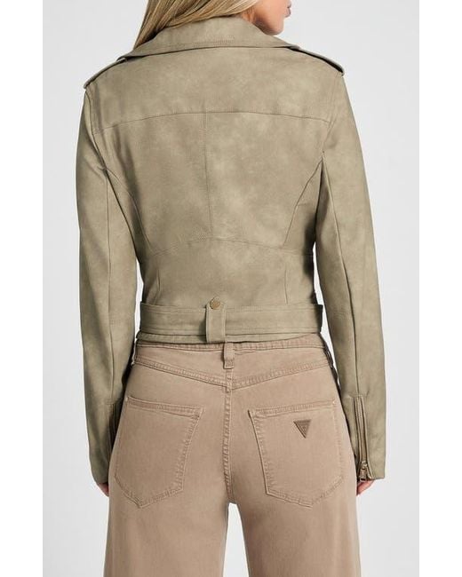 Guess Natural Concettta Moto Jacket