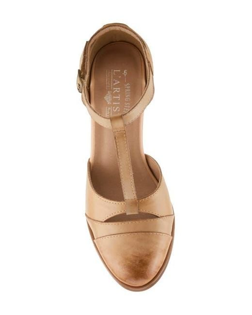 Spring Step Natural Altamira T-Strap Pump
