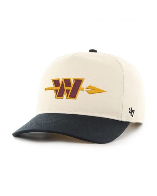 '47 Natural Washington Commanders Hitch Adjustable Hat for men