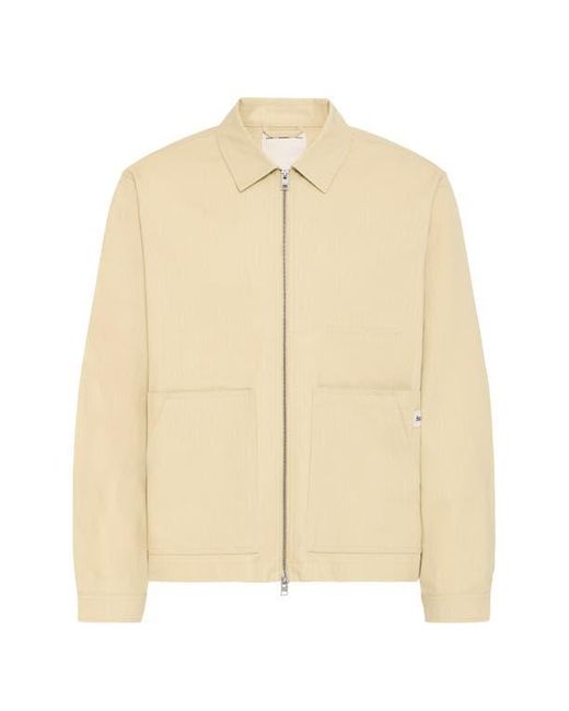 Solid Natural Tywin Cotton Chore Jacket for men