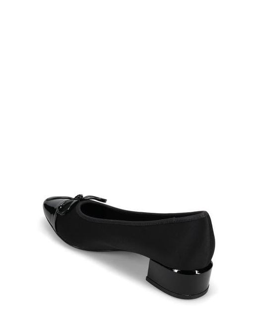 Vaneli Black Alesya Cap Toe Pump