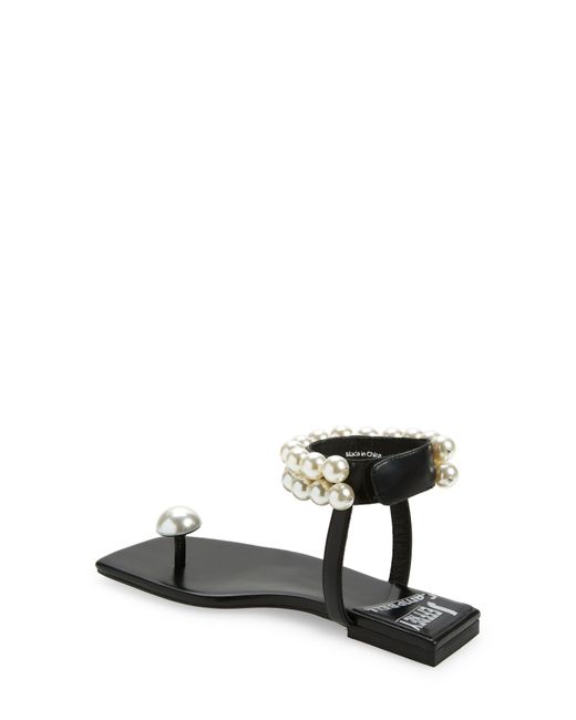 Jeffrey Campbell Chateau Embellished Sandal in White | Lyst