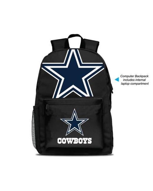 Mojo Black Dallas Cowboys Large Logo Fan Backpack