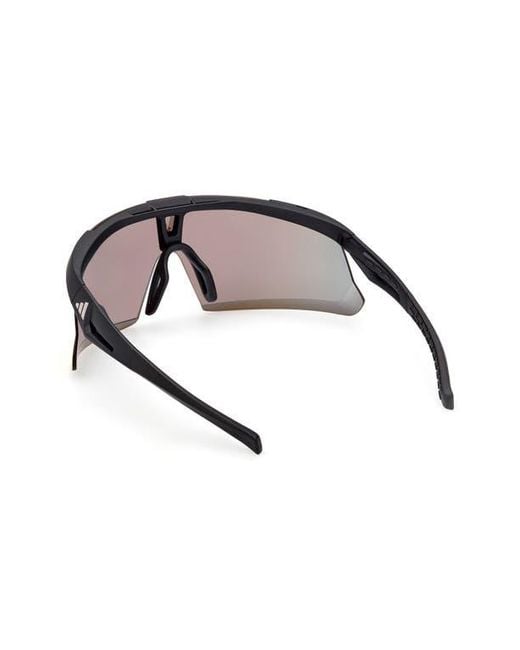 Adidas Pink 00Mm Shield Sunglasses