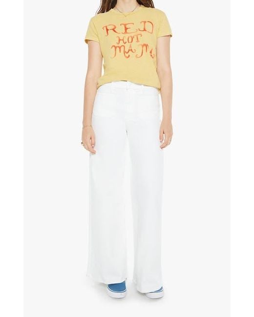 Mother Yellow The Sinful Short Sleeve Graphic T-Shirt