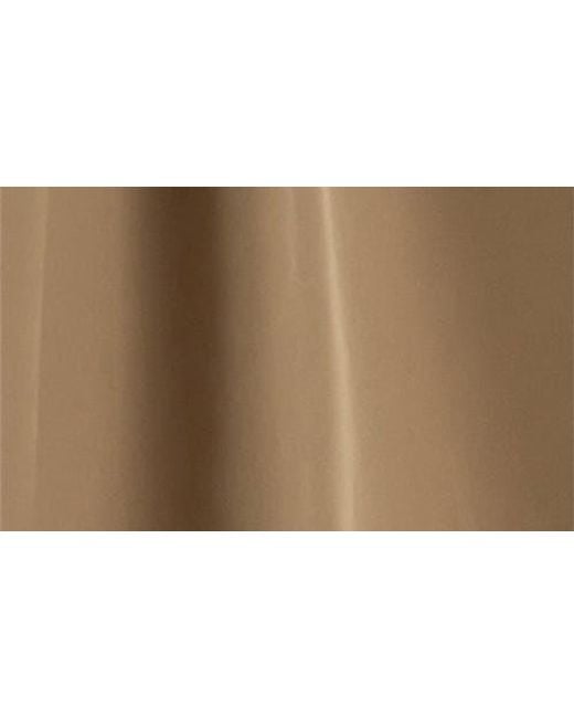 FREEMARKET Natural Sleeveless Mixed Media Maxi Dress