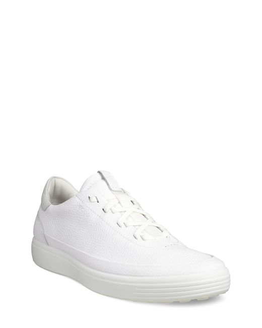 Ecco White Soft 7 Sneaker for men