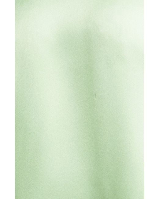 Ulla Johnson Green Avalon Lace Trim Silk Maxi Skirt