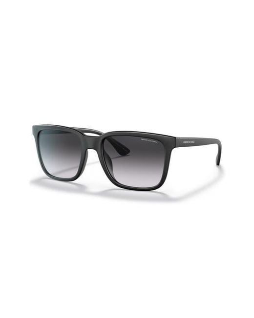 ARMANI EXCHANGE Multicolor 55Mm Gradient Rectangular Sunglasses for men