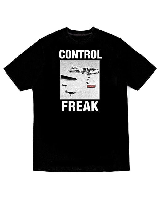 VERYRARE Black Control Freak Tee for men