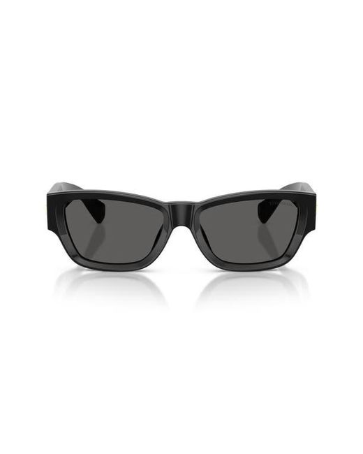 Tiffany & Co Black 54Mm Rectangular Sunglasses