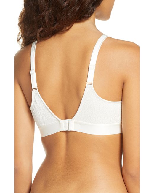Chantelle Seamless Wireless Minimizer Bra in Ivory (White) Save 25 Lyst