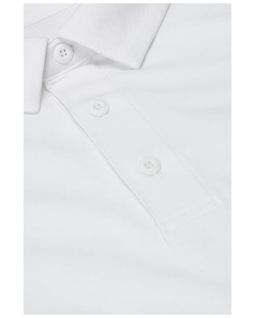Fabletics White The 24-7 Polo for men