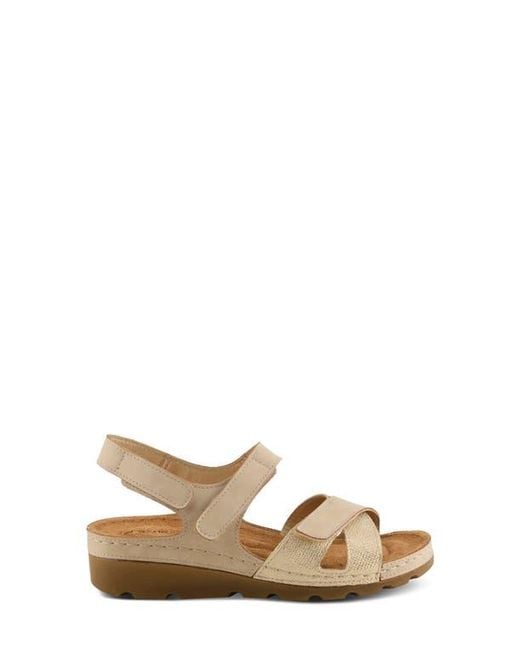 Flexus by Spring Step Metallic Orwell Sandal