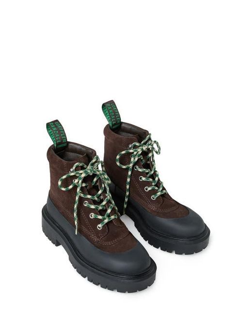 Loeffler Randall Brown Remy Cap Toe Boot