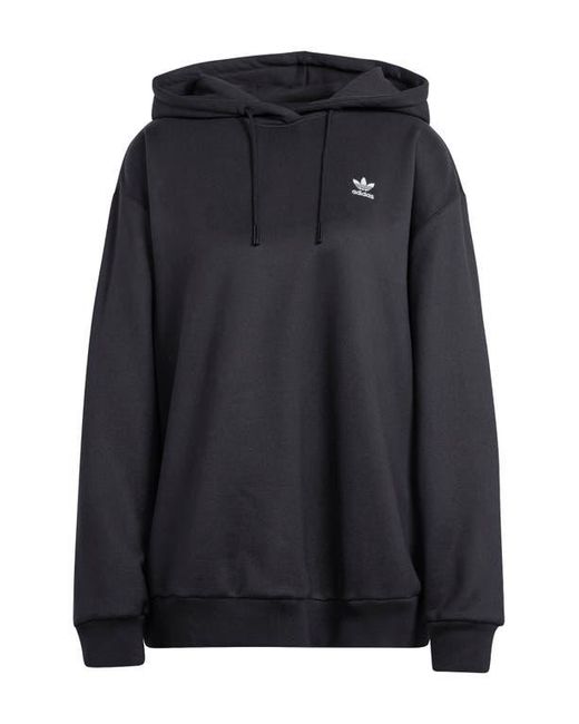 Adidas originals adicolor trefoil oversized sweatshirt in black best sale
