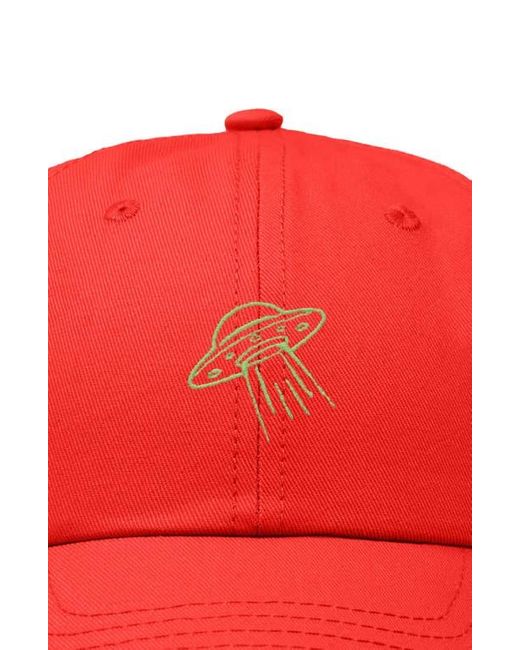 Alix Red Ufo Hat for men