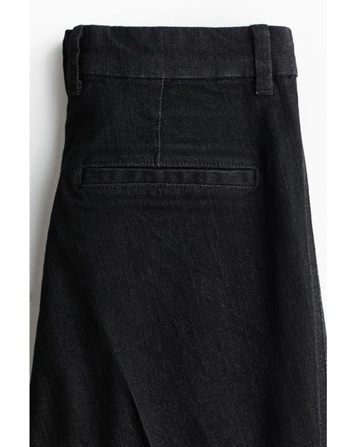 H&M Gray Flared High Jeans