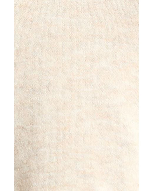 Vince Camuto Natural Colorblock V-Neck Sweater