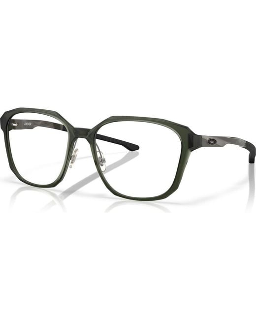 Oakley Metallic 59Mm Square Optical Glasses for men