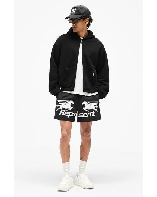 Represent Black Nothing Faster Swim Trunks for men