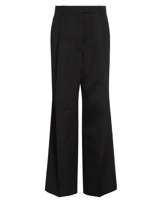 Tom Ford Black Pleated Wool Pants