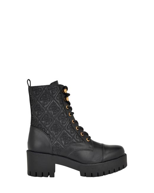 guess booties black