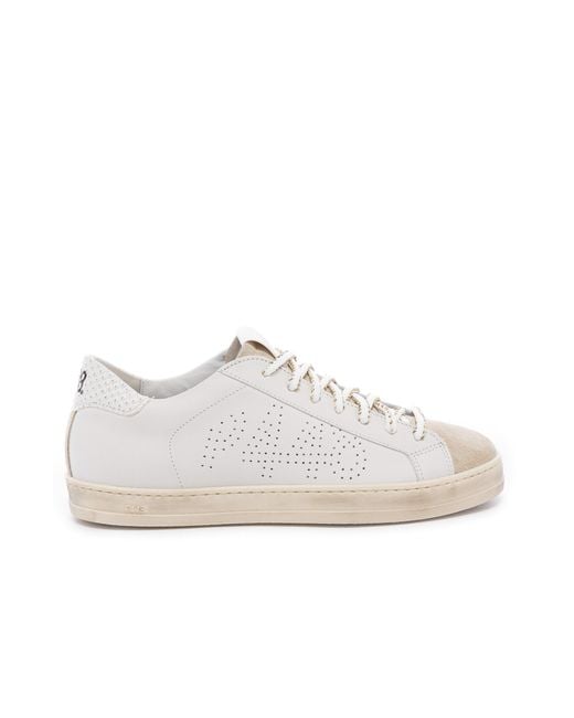 P448 White John Sneaker