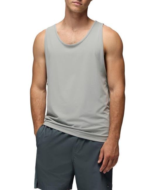 Prana Gray Equalize Tank for men