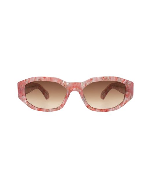 Illesteva Pink Cassette Sunglasses