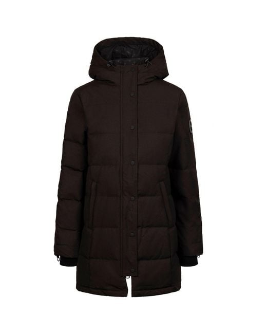 Trespass Black Lainey Dlx Down Jacket