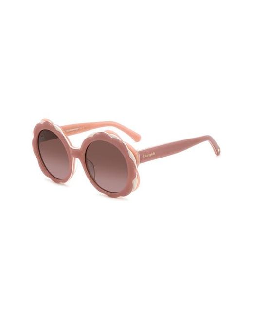 Kate Spade Vivi 54Mm Round Sunglasses in Pink | Lyst display picture 3