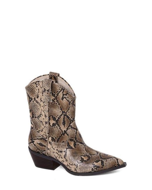 Shu Shop Brown Zouzou Western Boot