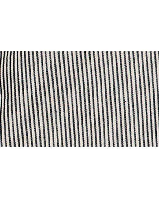Sanctuary Gray Ivy Stripe Shacket